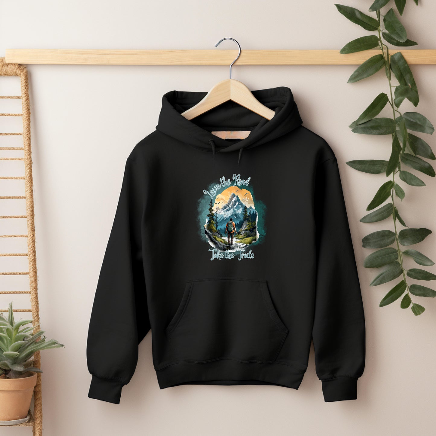 Leave The Road Unisex Hooded Sweatshirt comfyclothcrew