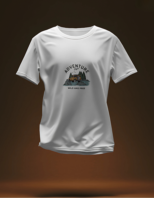 Wild And Free Adventure T-shirt comfyclothcrew