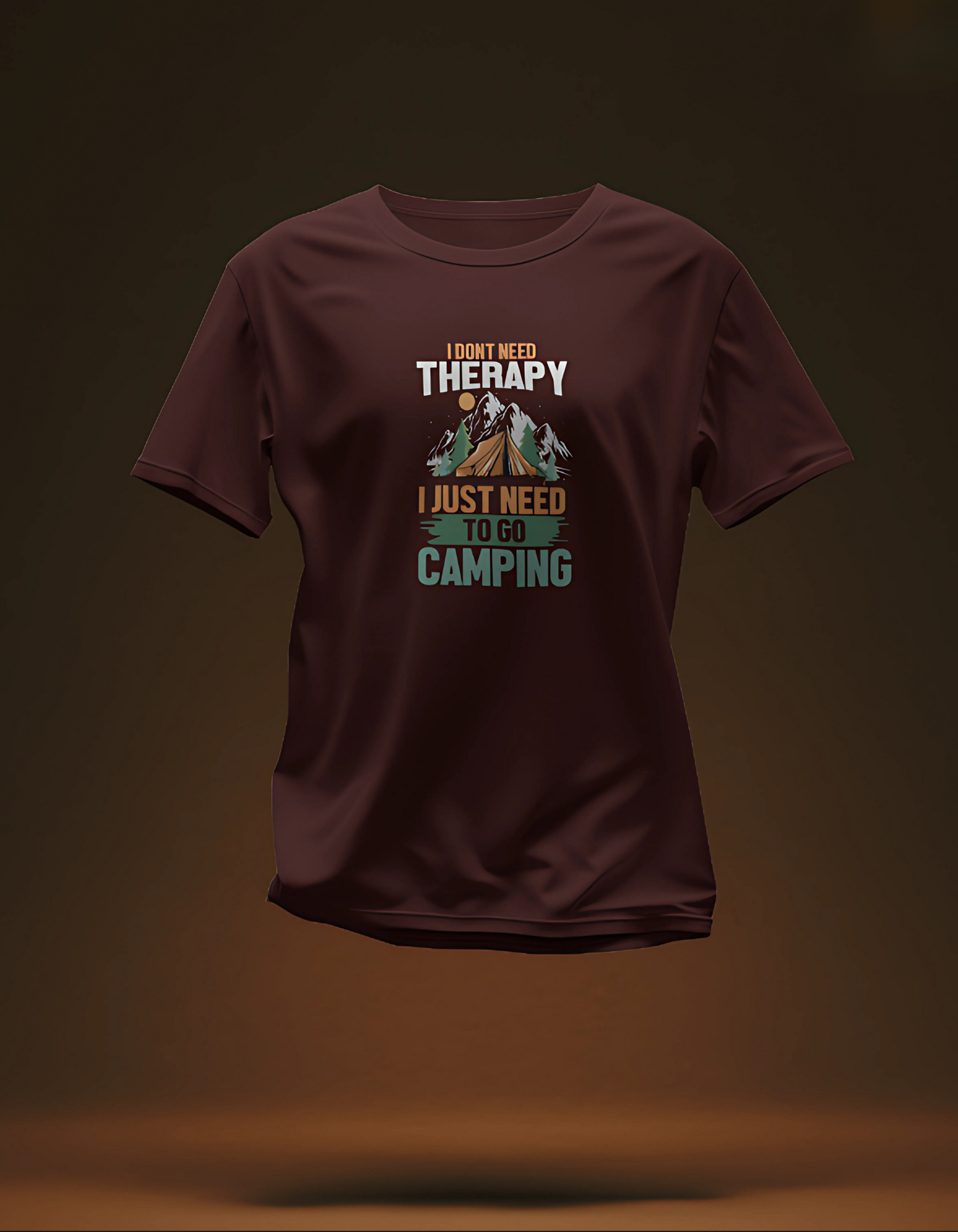 Camping Therapy T-shirt comfyclothcrew