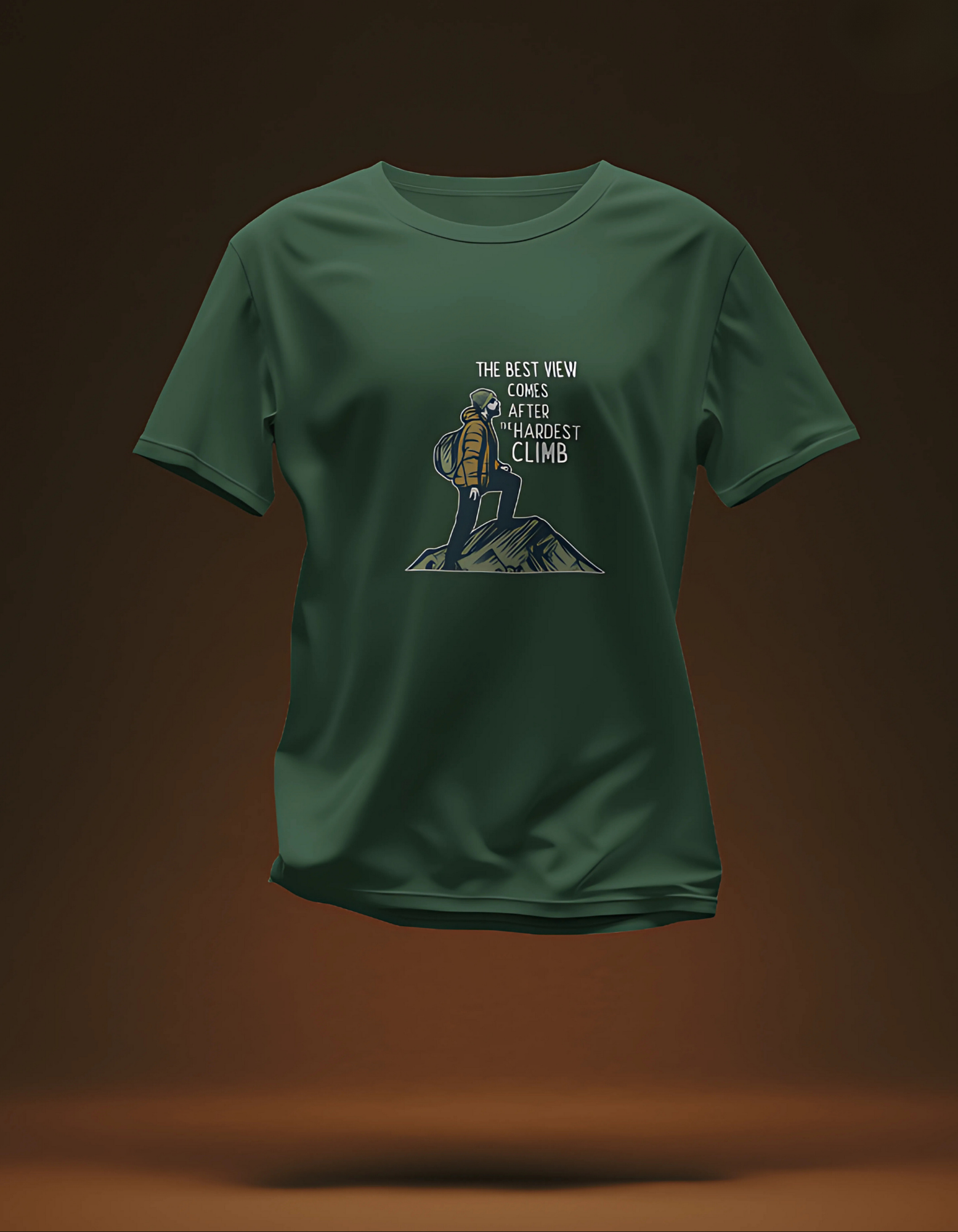 Hardest Climb Adventure T-shirt comfyclothcrew