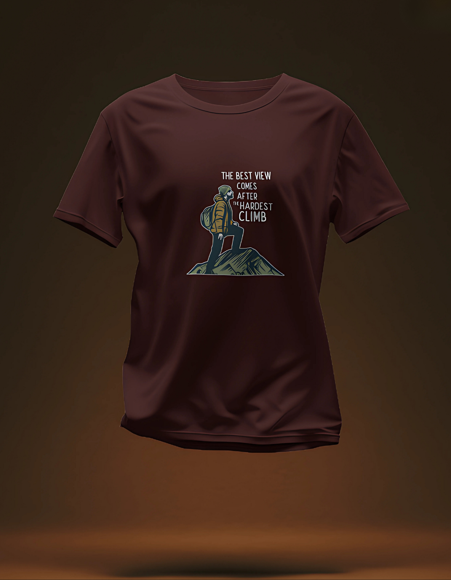 Hardest Climb Adventure T-shirt comfyclothcrew