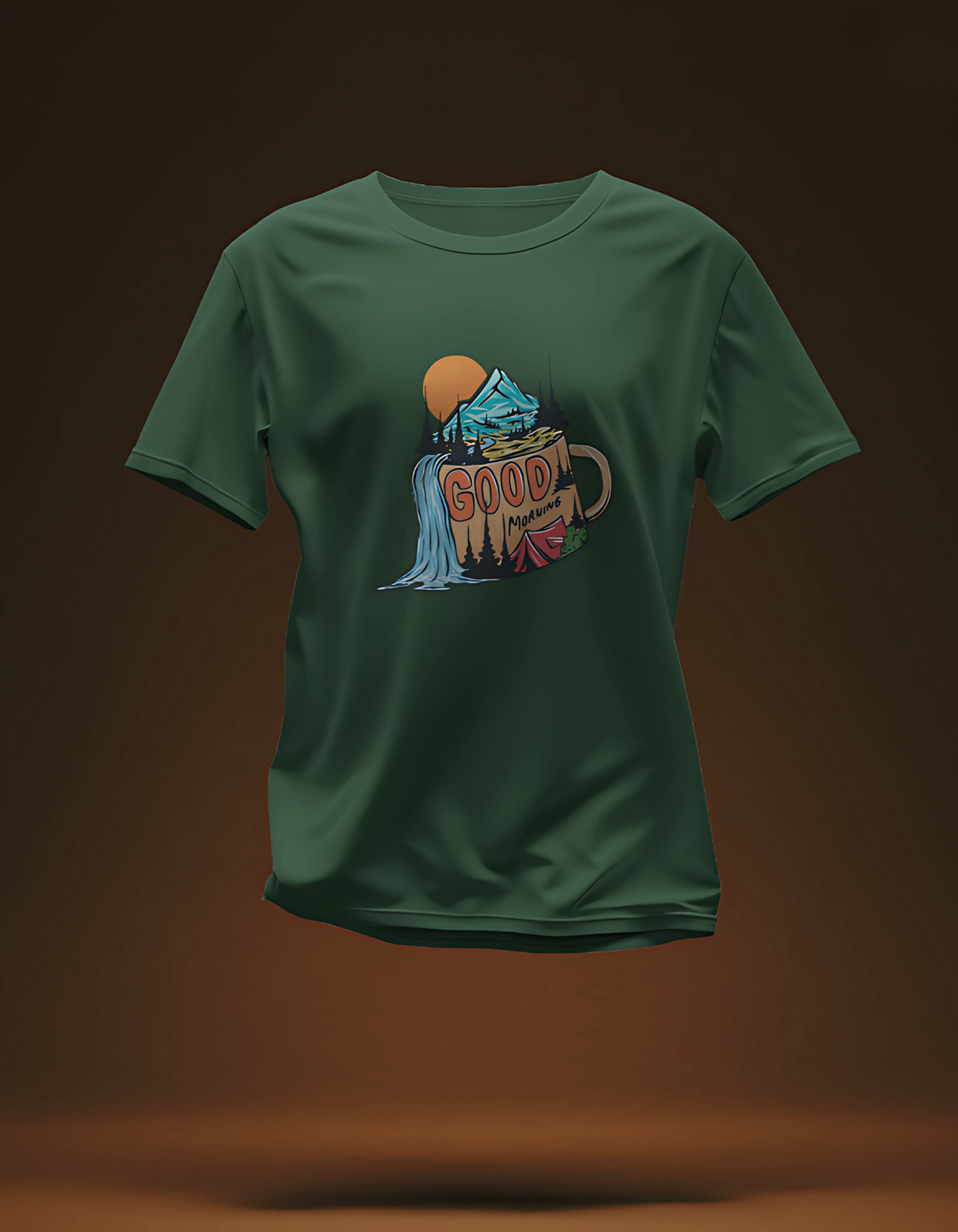 Mountain Morning T-shirt comfyclothcrew