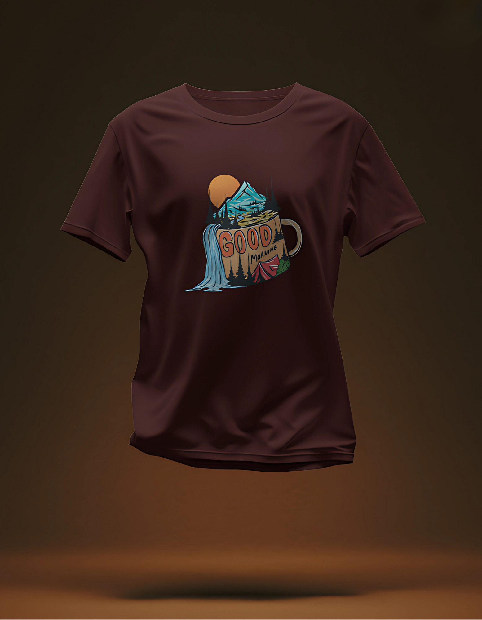 Mountain Morning T-shirt comfyclothcrew