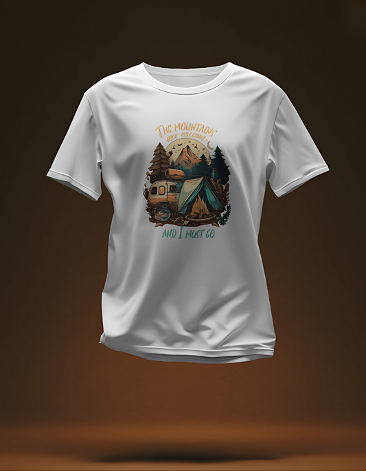 Mountains Are Calling T-shirt comfyclothcrew