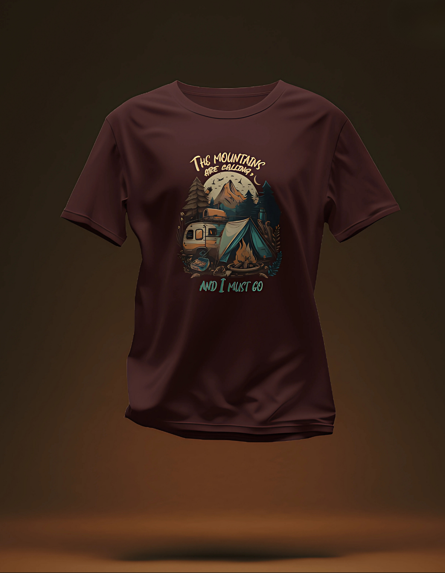 Mountains Are Calling T-shirt comfyclothcrew